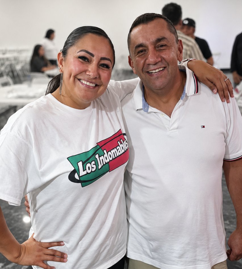 Transmisión especial en evento comunitario